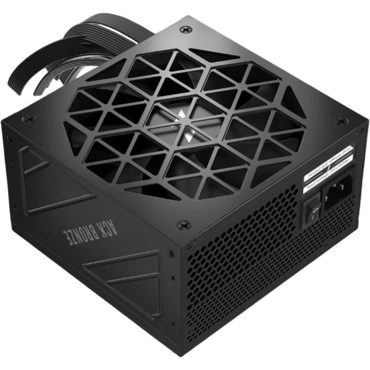 Блок питания 1STPLAYER 750W ACK Bronze Black (HA-750AA2) 16 Pin (PCIe 5.0 Connector Cable Details)