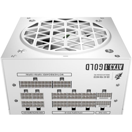 Блок питания 1STPLAYER 750W NGDP Gold White (HA-750BA4-WH) 16 Pin PCIe 5.0
