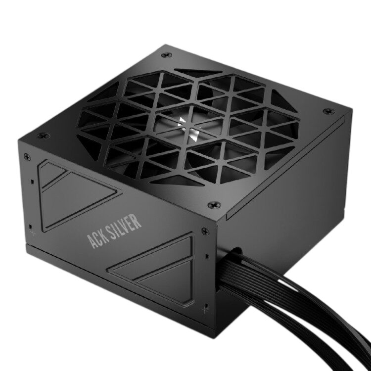 Блок питания 1STPLAYER 850W ACK Silver Black (HA-850BA7-BK) 16 Pin PCIe 5.0