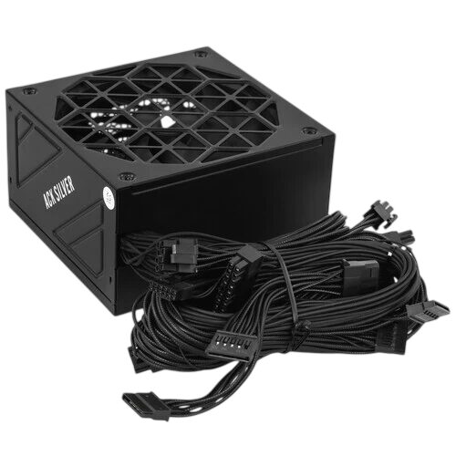Блок питания 1STPLAYER 850W ACK Silver Black (HA-850BA7-BK) 16 Pin PCIe 5.0