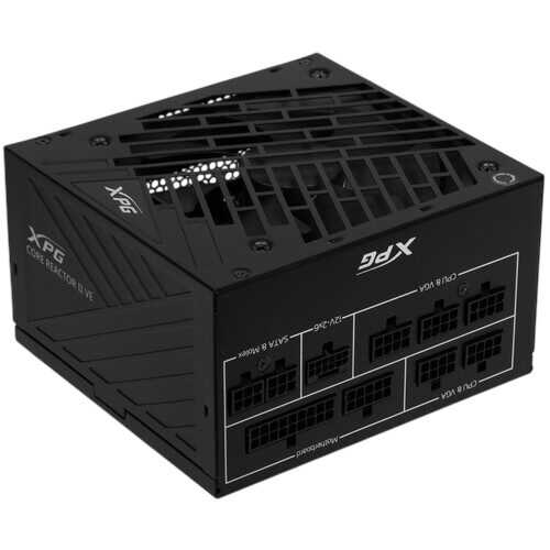 Блок питания ADATA XPG 750W CORE REACTOR II VE Black (COREREACTORIIVE750G-BKCEU) 16 Pin PCIe 5.0