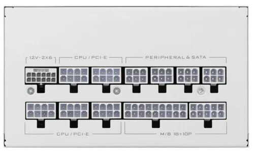 Блок питания Lian Li 1000W SX1000P White (G9P.SX1000P.W000.RU) 16 Pin (PCIe 5.1 Connector Cable Details)