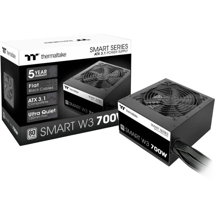 Блок питания Thermaltake 700W SMART W3 700 (PS-SPW-0700NNFAWE-1)