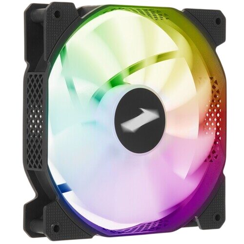 Вентилятор для корпуса 1STPLAYER F1-PLUS Black F1-PLUS-BK bulk