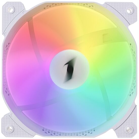 Вентилятор для корпуса 1STPLAYER F7 ARGB White (F7-WH)