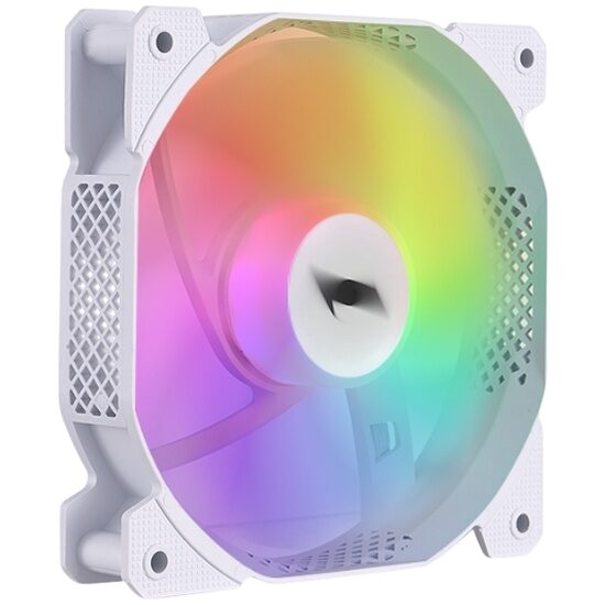 Вентилятор для корпуса 1STPLAYER F7R Reverse ARGB White (F7R-WH)