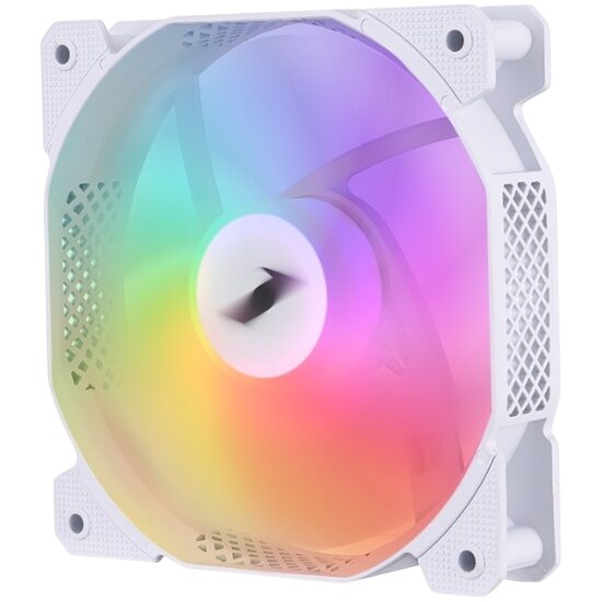 Вентилятор для корпуса 1STPLAYER F7R Reverse ARGB White (F7R-WH)