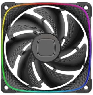 Вентилятор для корпуса Geometric Future Squama 2503B 5V ARGB Black (1F2503B112001) (GF_SQM-2503B-SP)
