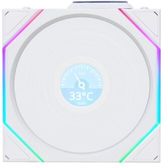 Вентилятор для корпуса Lian Li UNI FAN TL WIRELESS LCD 120 Reverse Blade 12RTLLCD1W1W ARGB White (G99.12RTLLCD1W1W.R0)