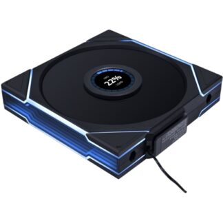 Вентилятор для корпуса Lian Li UNI FAN TL WIRELESS LCD 140 Reverse Blade 14RTLLCD1W1B Black (G99.14RTLLCD1W1B.R0)
