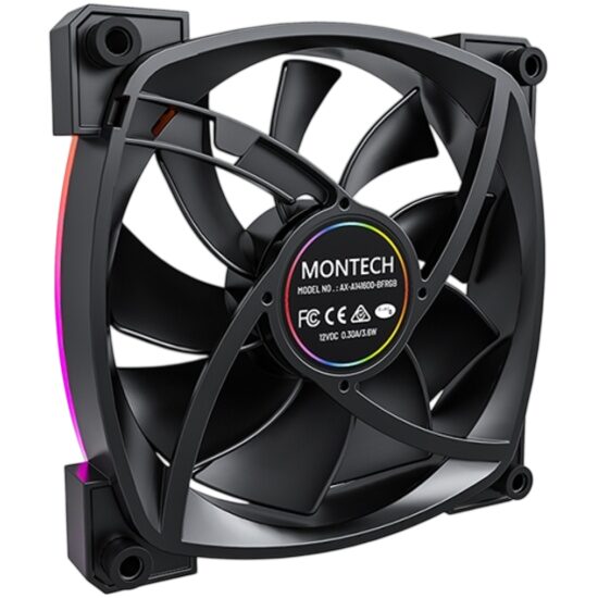 Вентилятор для корпуса Montech AX140 ARGB Black (AX140B) PWM