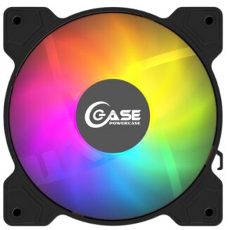 Вентилятор для корпуса Powercase (M2) ARGB Black