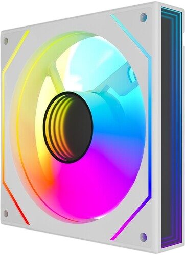 Вентилятор для корпуса Powercase (M52-12W ARGB) White