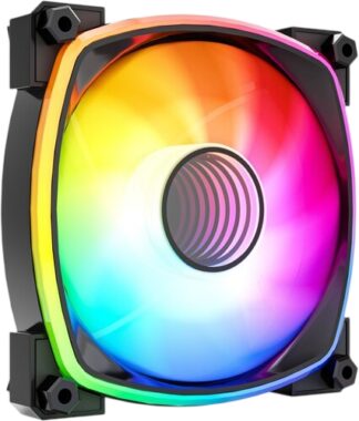Вентилятор для корпуса Powercase (M55MR-12 ARGB) Black