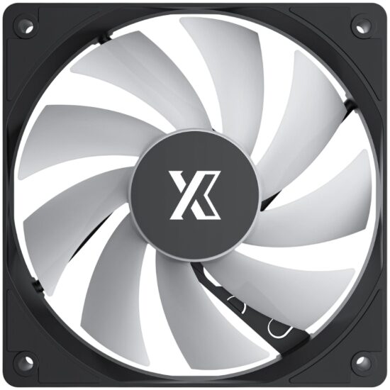 Вентилятор для корпуса XASTRA FC120B FRGB Black (FC120-1BF-SBP-GL)