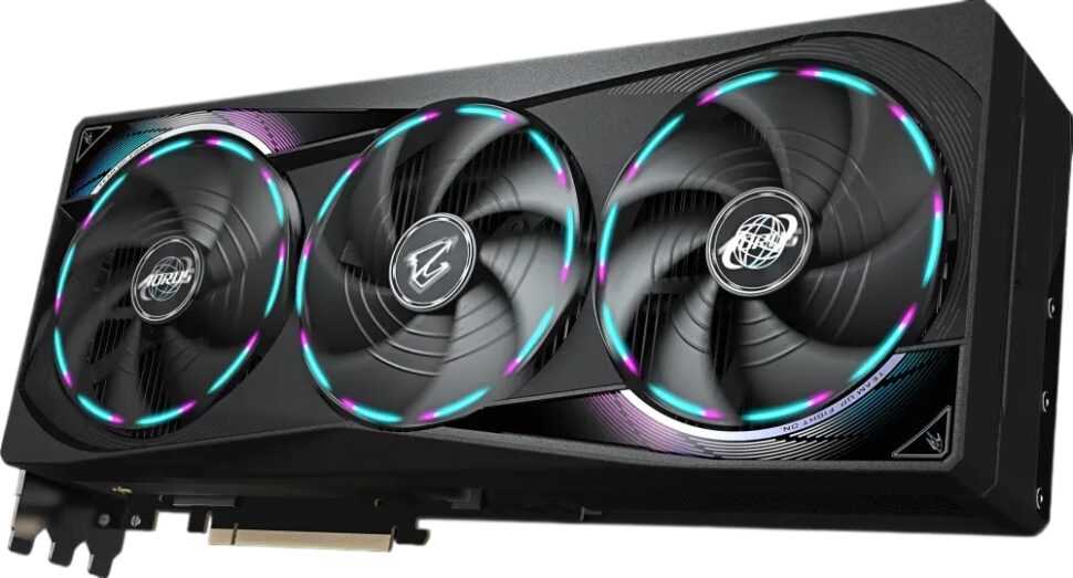 Видеокарта Gigabyte (GV-N5080AORUS M-16GD) GeForce RTX 5080 16GB AORUS MASTER
