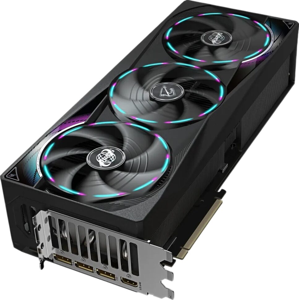Видеокарта Gigabyte (GV-N5080AORUS M-16GD) GeForce RTX 5080 16GB AORUS MASTER