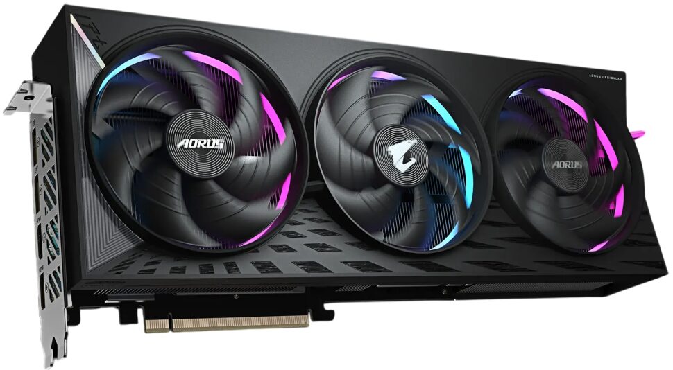 Видеокарта Gigabyte (GV-R9070XTAORUS E-16GD) Radeon RX 9070 XT 16GB AORUS E