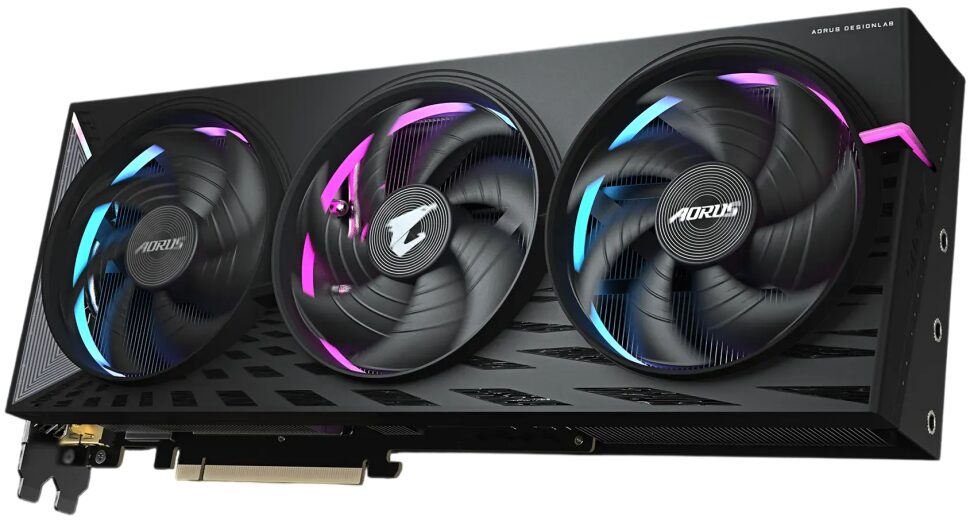 Видеокарта Gigabyte (GV-R9070XTAORUS E-16GD) Radeon RX 9070 XT 16GB AORUS E