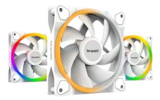 Комплект вентиляторов Be Quiet! LIGHT WINGS RGB White BL100