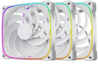 Комплект вентиляторов для корпуса Geometric Future Squama 2503RW-14 Reverse ARGB White (1F2503R314100)