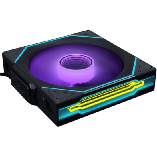 Комплект вентиляторов для корпуса Lian Li UNI FAN SL-INF WIRELESS 120 Reverse Blade 12RSLIN1W3B ARGB Black (G99.12RSLIN1W3B.R0)