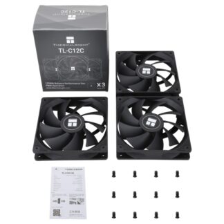 Комплект вентиляторов для корпуса Thermalright TL-C12C Black (TRTLC12C.3P)