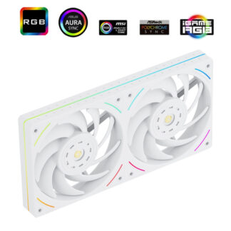 Комплект вентиляторов для корпуса Thermalright TL-UB24W ARGB White (TRTLUB24W)
