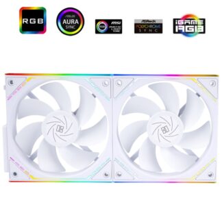 Комплект вентиляторов для корпуса Thermalright TL-M12QRW X2 Reverse ARGB White (TRTLM12QRWX2.2P)