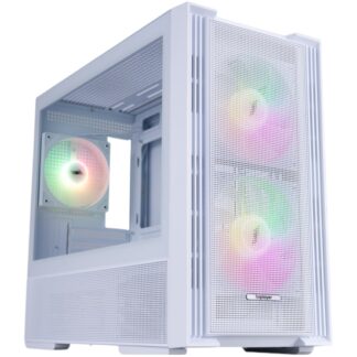 Компьютерный корпус 1STPLAYER AU6 ARGB White (AU6-WH-2FA7-14-W-2FA7R-W-1FA7-W)