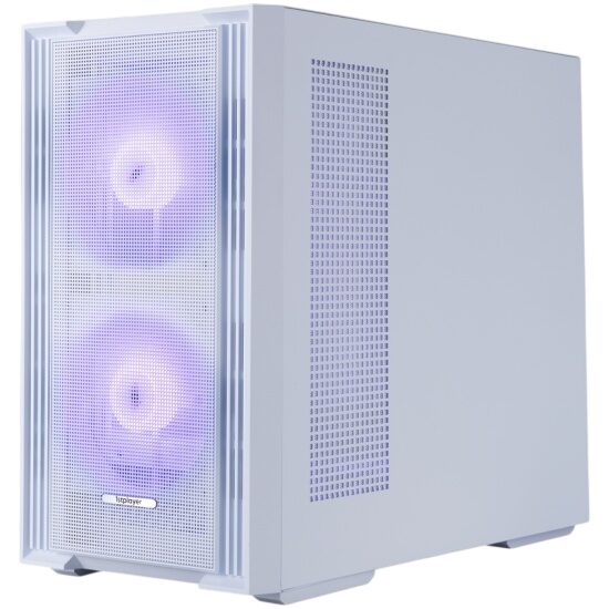 Компьютерный корпус 1STPLAYER AU6 ARGB White (AU6-WH-2FA7-14-W-2FA7R-W-1FA7-W)