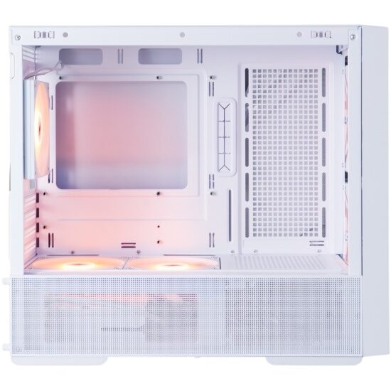 Компьютерный корпус 1STPLAYER AU6 ARGB White (AU6-WH-2FA7-14-W-2FA7R-W-1FA7-W)