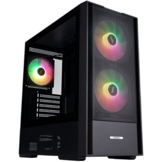 Компьютерный корпус 1STPLAYER AU7 ARGB Black (AU7-BK-2FA7-14-2FA7R-1FA7)