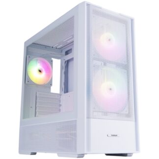Компьютерный корпус 1STPLAYER AU7 ARGB White (AU7-WH-2FA7-14-W-2FA7R-W-1FA7-W)