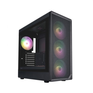 Компьютерный корпус 1STPLAYER AU8 ARGB Black (AU8-BK-4FE7-14)