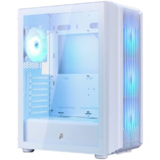 Компьютерный корпус 1STPLAYER BULLET HUNTER H6 ARGB White (H6-WH-4F7-W)