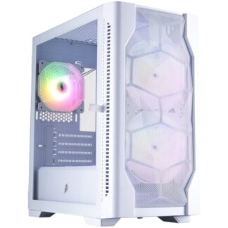 Компьютерный корпус 1STPLAYER DK D4-M ARGB White (D4-M-WH-2F7-14-W-1F7-W)