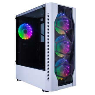 Компьютерный корпус 1STPLAYER DK D4 White (D4-WH-4G6)