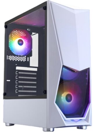 Компьютерный корпус 1STPLAYER DK DK-3 FRGB White (DK-3-WH-4F1)