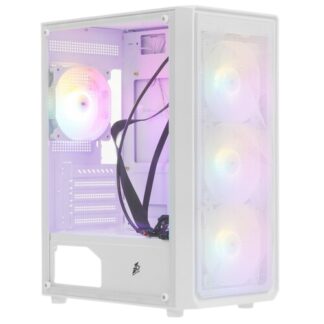 Компьютерный корпус 1STPLAYER FD3 FRGB White (FD3-WH-4F1-W)