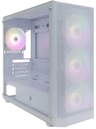 Компьютерный корпус 1STPLAYER FD5-M ARGB White ARGB (FD5-M-WH-4F2-W(AP))