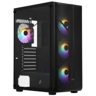 Компьютерный корпус 1STPLAYER FIREBASE X4 Black (X4-BK-4F1)