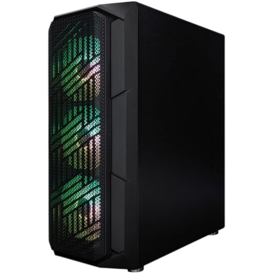Компьютерный корпус 1STPLAYER FIREBASE XF ARGB Black (XF-BK-4F7)