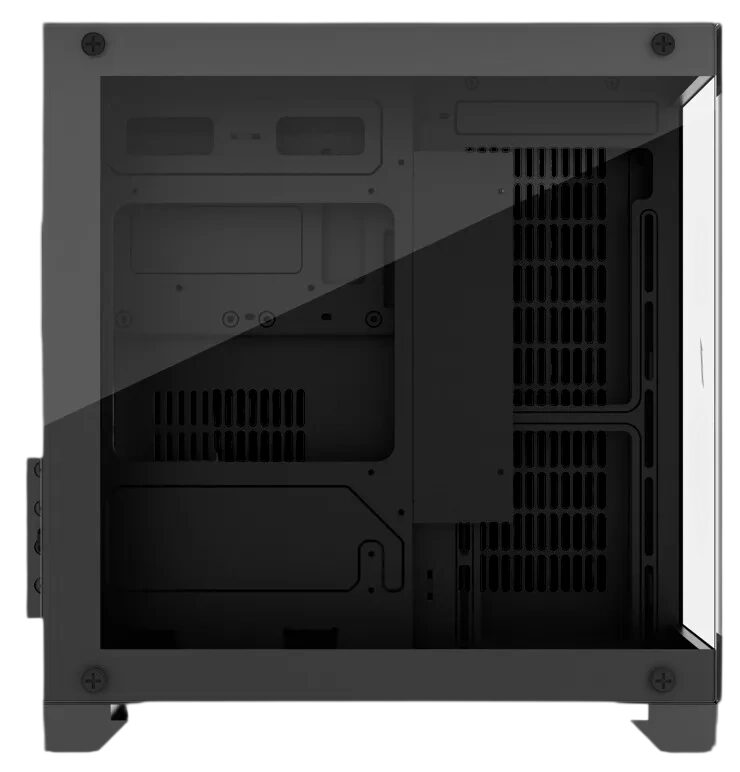 Компьютерный корпус 1STPLAYER MEGAVIEW MV5-T Black (MV5-TP-BK)