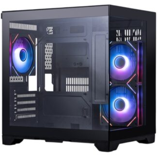 Компьютерный корпус 1STPLAYER MEGAVIEW MV5-TP ARGB Black (MV5-TP-BK-2FC7R-1FC7)