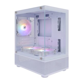 Компьютерный корпус 1STPLAYER MIKU Mi2-A LED White (Mi2-A-WH-2F1R-W-1F1-W)