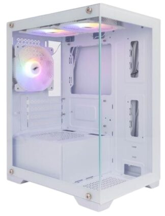 Компьютерный корпус 1STPLAYER MIKU Mi2 LED White (FP_Mi2-WH-3F1-W)