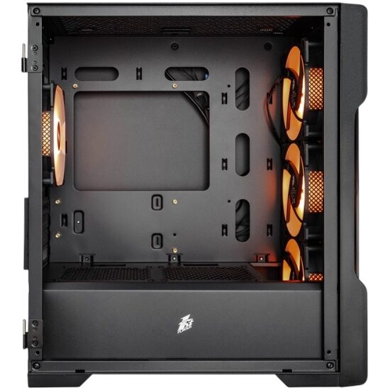 Компьютерный корпус 1STPLAYER TRILOBITE T3 ARGB Black (T3-BK-4F7)