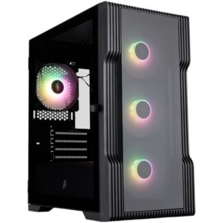 Компьютерный корпус 1STPLAYER TRILOBITE T3-G ARGB Black (T3-G-BK-4F7)