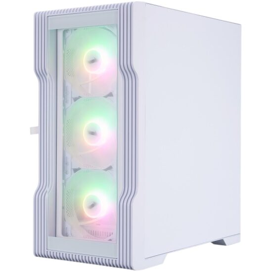Компьютерный корпус 1STPLAYER TRILOBITE T3-G ARGB White (T3-G-WH-4F7-W)